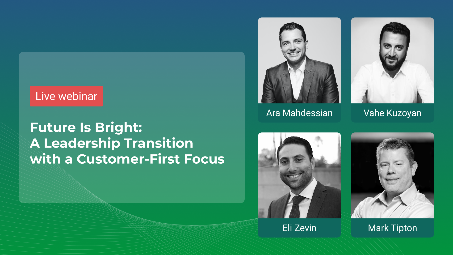 Future Is Bright: A Leadership Transition with a Customer-First Focus