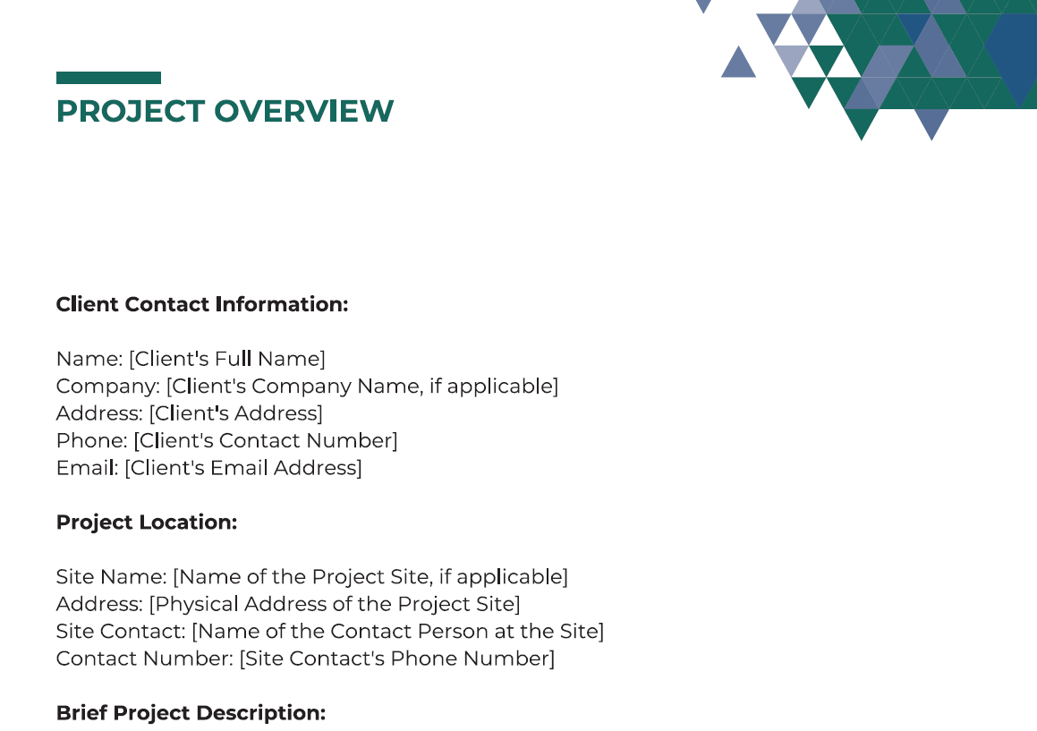 Cleaning Scope of Work Template - Image 1