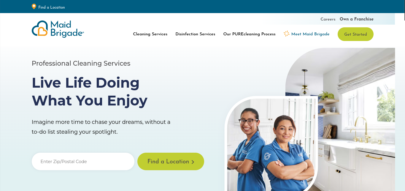 10 Great Cleaning Business Website Examples to Inspire You Image 7