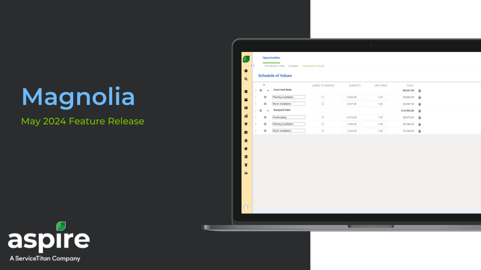 What’s new in Aspire: Magnolia